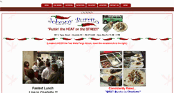 Desktop Screenshot of johnnyburrito.com